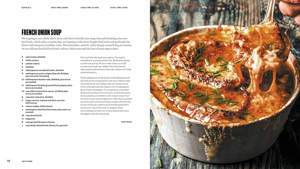Salt Hank: A Five Napkin Situation (A Cookbook): Laporte